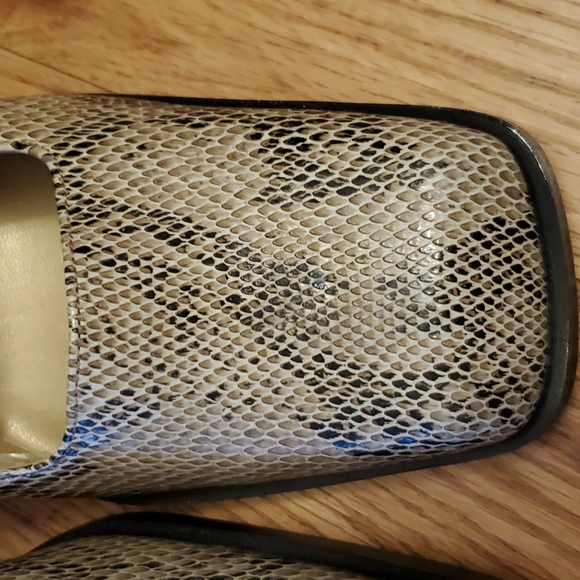 NEW YORK TRANSIT HEELS BLOCK 9 GATOR STYLE 4" NWOT - Picture 6 of 10